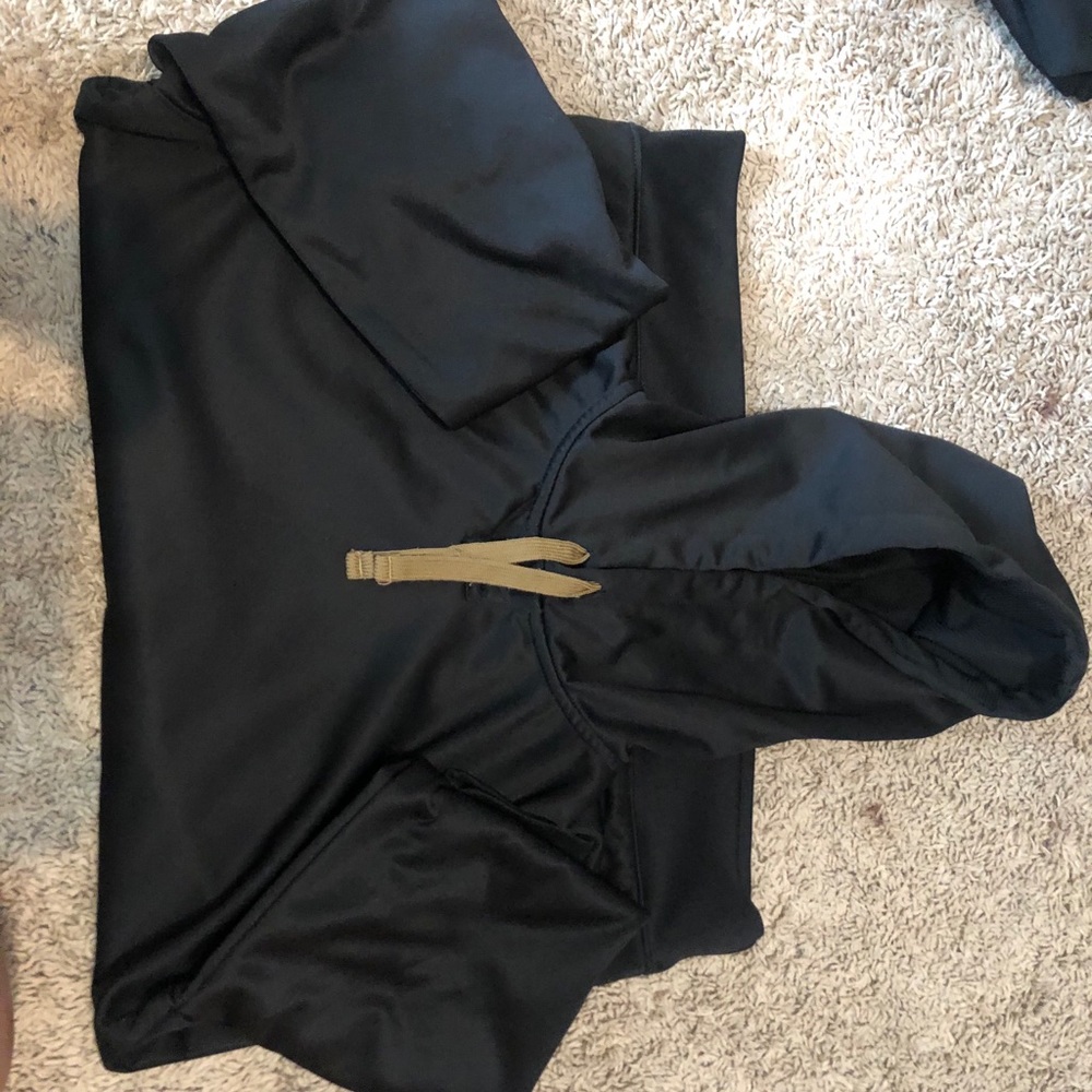 Black pull over jacket
